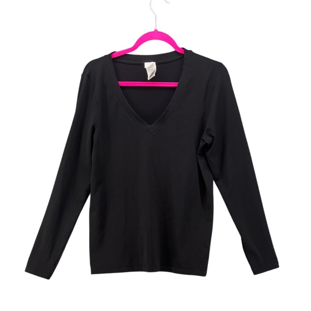 Athleta Womans Long Sleeve Shirt XL Baselayer Athletic Peformance Workout Gym